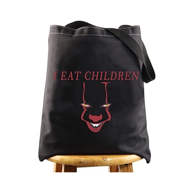 LEVLO Clown Pennywise Trousse de maquillage avec fermeture éclair pour les fans de Clown Pennywise Cadeau pour enfants, B-Tot