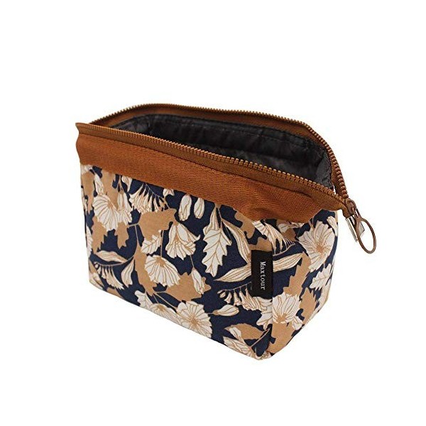 WayOuter Voyage Cosmétique Sac Portable Femmes Maquillage Sac Cosmétiques Cas Voyage Accessoire Organisateur, Fleur, L