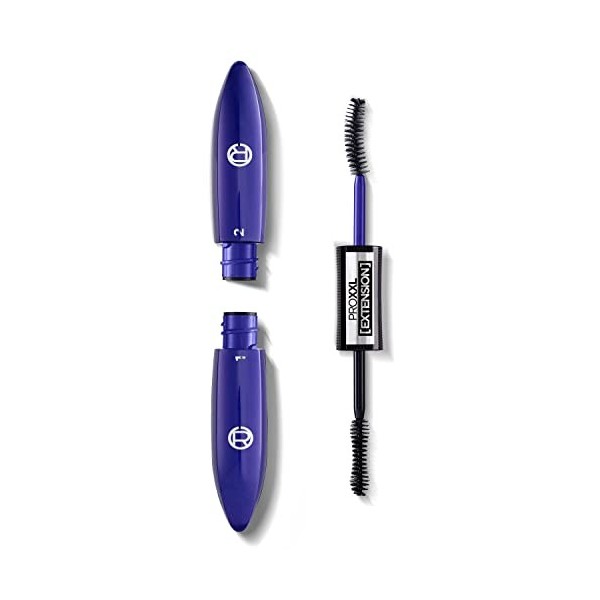 LOréal Paris - Mascara Pro XXL Extension - Effet Extension de Cils Professionnel - Technologie Double Brosse - Longue Tenue 