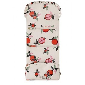 Cath Kidston Trousse de maquillage blanche grenade, blanc, Sac à rouleau