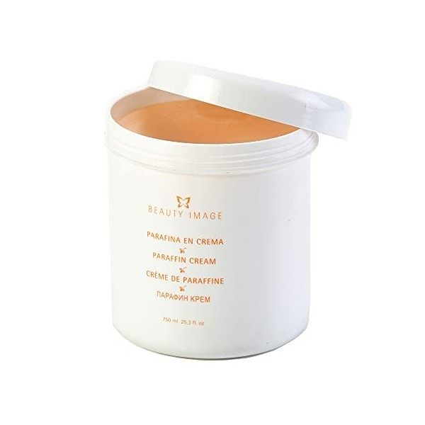 Crème de paraffine pour transpiration 750 g, idéal pour bain froid de paraffine pour les mains et les pieds - Beauty Image