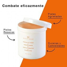 Crème de paraffine pour transpiration 750 g, idéal pour bain froid de paraffine pour les mains et les pieds - Beauty Image