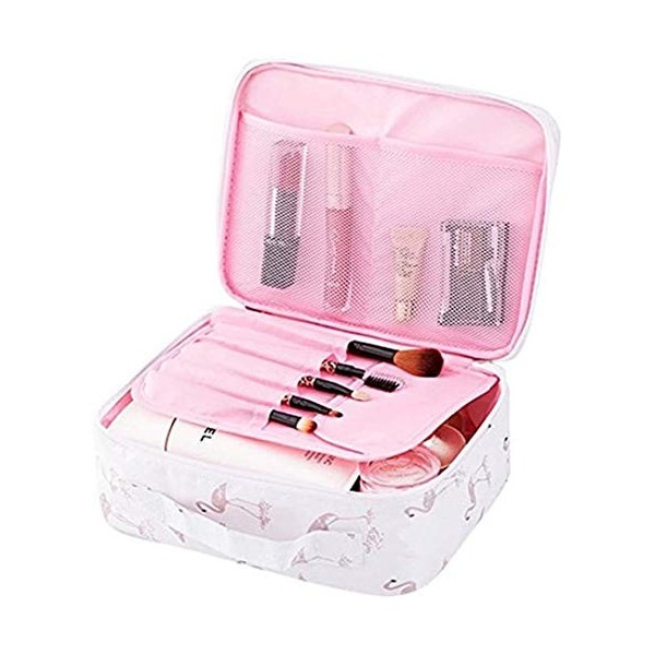 Tpocean Trousse de rangement d’accessoires de beauté pour voyager pour femmes et jeunes filles