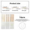 480 Pièces Autocollant Double Paupiere avec 2 Pièces Tiges de Fourche et pincettes Ruban Autocollant Instant Lifting Sans Chi