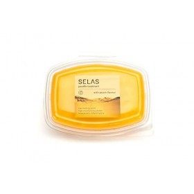 paraffine pêche 1.300ml 980g SELAS. Pour les soins thérapeutiques et esthétiques des mains et des pieds