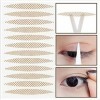 800 Pcs Respirant Invisible Beauté Simple-Face Dentelle Paupière Bande Double Paupière Autocollants Big Eye Décoration pour D