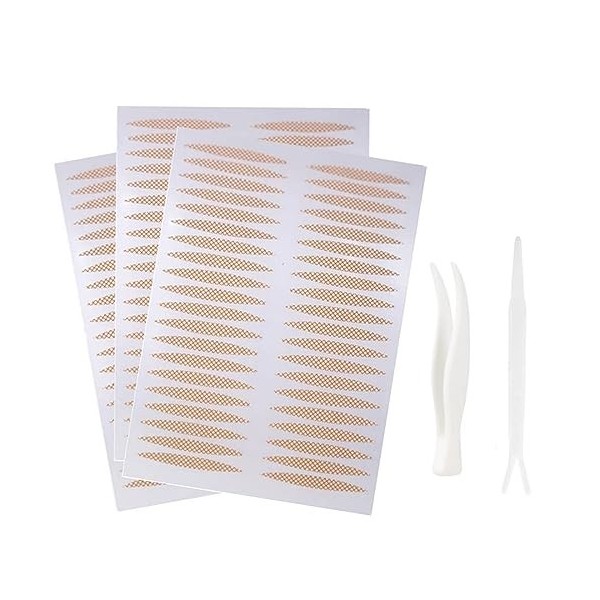 KQNM 480PCS Bandes Paupières, Autocollant Double Paupiere, Invisible Double Paupière Autocollant, Autocollants Instantanés po