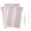 KQNM 480PCS Bandes Paupières, Autocollant Double Paupiere, Invisible Double Paupière Autocollant, Autocollants Instantanés po