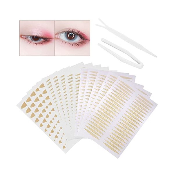 Autocollant Double Paupiere,Double Bande de Paupière,Eyelid Strips,Invisible Double Paupière Autocollant,Autocollants Instant