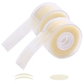 KZTHA Double Paupiere Autocollant 1200 Pièces Invisible Double Paupière Ruban Naturel Respirant Rubans pour Paupière Instant 