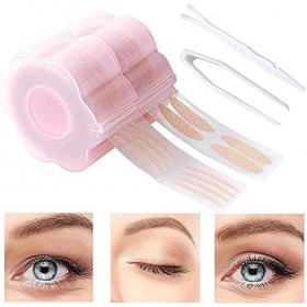 CHUANGOU Ruban adhésif pour paupières Autocollant de paupière pour Double Eyelid Lift, Parfait pour accrocher, inégale, Mono 