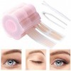 CHUANGOU Ruban adhésif pour paupières Autocollant de paupière pour Double Eyelid Lift, Parfait pour accrocher, inégale, Mono 