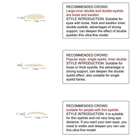 Lot de 480 bandes adhésives double face ultra invisible pour paupières sans chirurgie, naturel invisible, parfait pour les pa