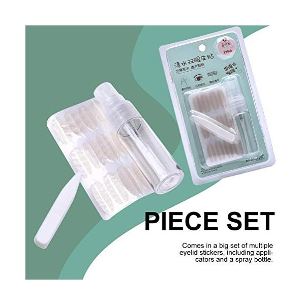 Prevessel Bandes de paupière invisibles et imperméables - Bandes adhésives pour les yeux - Pour les yeux - Pour les yeux - Po