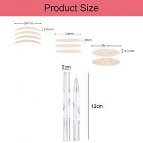 Lot de 1024 bandes de lifting pour paupières, double bande de paupière tombante, bandes de levage invisibles, agrandissent in