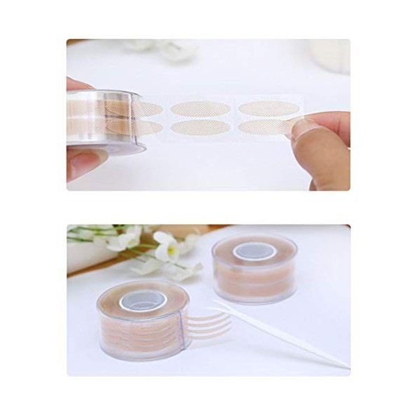 Frcolor Lot de 600 rubans adhésifs invisibles pour paupières large 
