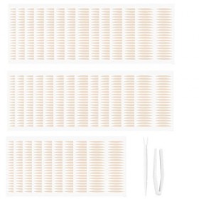 ALLY-MAGIC Lot de 2400 rubans adhésifs invisibles en fibre double pour paupière simple Y2-LSSYPT