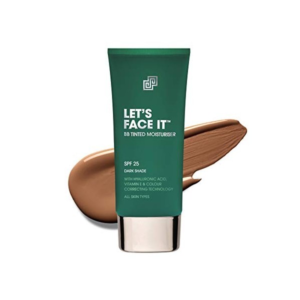 Shakeup Cosmetics - Lets Face It - Hydratant Teinté BB - Cosmétiques hybrides pour soins de la peau, végétaliens et sans cru