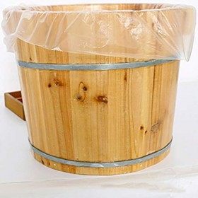 Milisten Revêtements de Pédicure Revêtements de Bain de Pieds Jetables pour Bain de Pieds Sacs de Massage Spa Épaissie Poche 