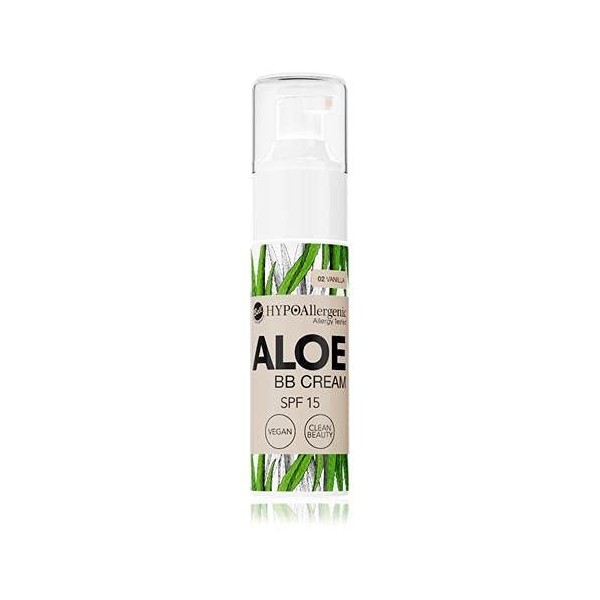 Bell Crème hypoallergénique Aloe BB Cream 02 Vanille SPF15 Vegan 20 g