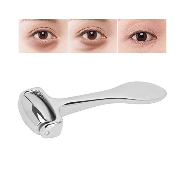 Spatules pour les Yeux du Visage, Rouleau pour le Visage et les Yeux, Mini Compresse de Glace Massante Rouleau de Cuillère po