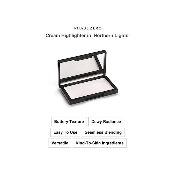 Phase Zero Cream Highlighter - Northern Lights - 4g / 0.14oz