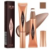 Liquid Contour Beauty Wand - Bâton de contour de maquillage au fini mat naturel et lisse de longue durée - Surligneur léger e