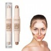 Contouring Maquillage,Stick Contouring,Contour Stick,Illuminateur Contouring,Highlighter Stick,Stylo Illuminateur Maquillage,