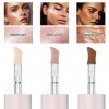 Highlighter Liquide Highlighter Maquillage Stick Waterproof Cream Contour Stick Léger Et Durable Illuminateur De Teint Effet 