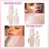 Highlighter Liquide 4PCS Maquillage Polyvalent à Texture Légère Longue Durée et Imperméable à Leau Rare Beauty crée un look 