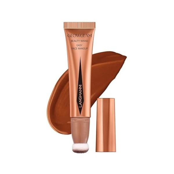 Liquid contour Beauty Stick, applicateur de coussin contour Concealer, Lightweight mixable super soyeux contour Stick, Liquid