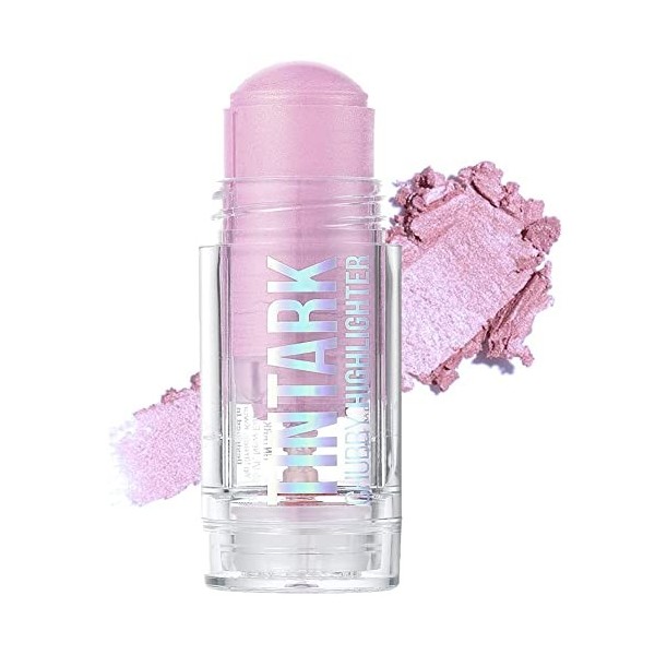 TINTARK Chubby Highlighter Stick -texture crémeuse et lumineux Fluorescent highlighter maquillage, illuminateur de teint,Vega