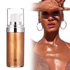 Body Oil Shimmer, Shimmer Lotion Pour Le Corps, Illuminateur De Teint, Highlighter Maquillage Liquide, Hydratation et éclat à