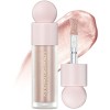 Erinde Liquid Highlighter Makeup, Face Highlighter Bronzer Makeup Stick, Natural Glossy Finish, Lightweight Blendable Silky S