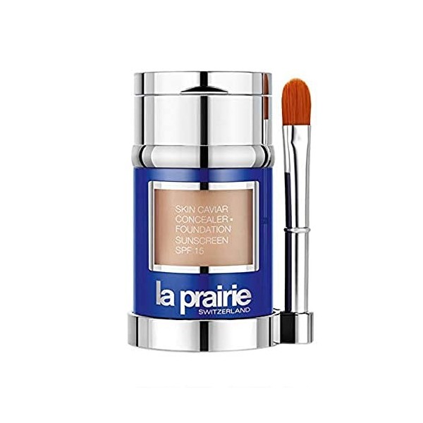 La Prairie Skin Caviar Concealer Foundation/Anti-cernes Fond de Teint SPF15, Pure Ivory, 30ml