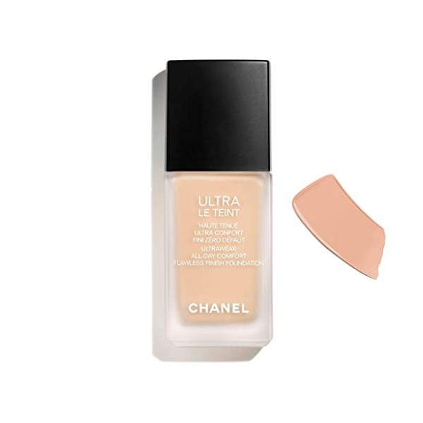 Chanel Ultra Le Teint Ultrawear Flawless Foundation - BR22 Light Medium Rosy For Women 1 oz Foundation