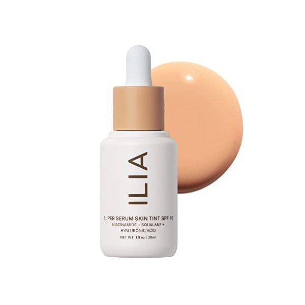 ILIA Beauty Super Serum Skin Tint Foundation SPF 40 - ST6.5 Kai For Women 1 oz Foundation