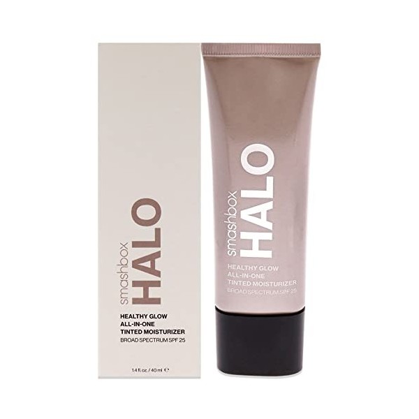 SmashBox Halo Healthy Glow All-In-One Tinted Moisturizer SPF 25 - Light Medium For Women 1.4 oz Foundation