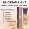 BB crème hydratante, fond de teint et correcteur à couverture complète, crème correctrice de couleur BB