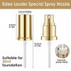 1 pompe à fond de teint de rechange pour Estee Lauder Double usure MakeUp Foundation bouteilles en métal contrôle la quantité