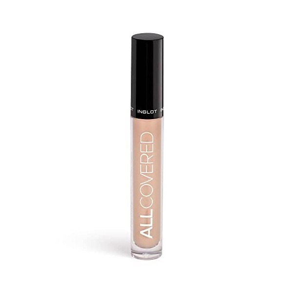 Inglot All Covered Under Eye Concealer a été conçu pour les peaux sensibles sous les yeux, formule imperméable et soyeuse 4,2