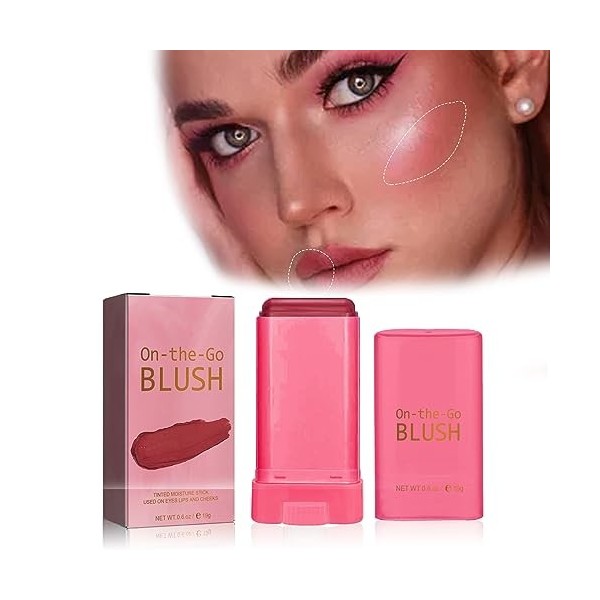 Blush Stick Multi-functional blush stick brightening foundation three-dimensional repair natural nude makeup waterproof light