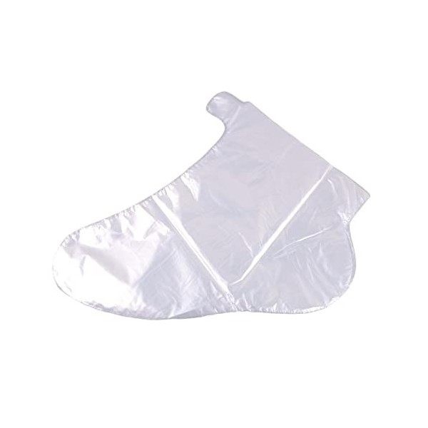 perfk 100 pièces mains pieds couvre sacs mitaines gants paraffine doublures de bain paraffine chaussettes médicamenteuses, pi