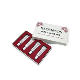 Dermacol - Fond de teint couvrant, Fond de teint liquide mat avec SPF 30, Fond de teint imperméable pour peau grasse, acné et