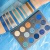 Palette Maquillage Yeux Couleur Professionnel,Afflano Eyeshadow Palette Travel With Rainbow, Paillette Mat Brillant Creme Nat