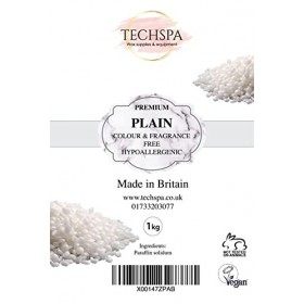 Cire de paraffine unie 1 kg – 1 000 grammes . Fabriquée au Royaume-Uni