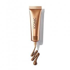 ICONIC London Sheer Bronze - Liquid Bronzer for a Radiant and Luminous Skin, Spiced Tan, 12.5ml