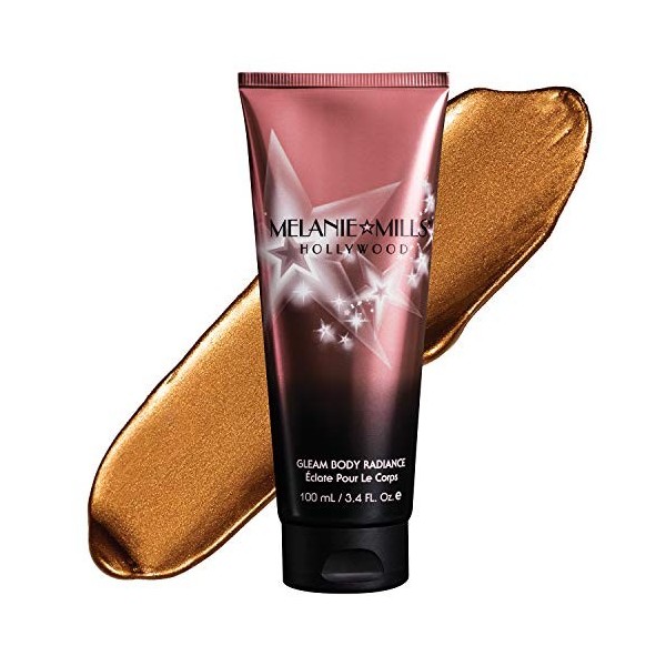 Gleam By Melanie Mills Body Radiance, Deep Gold FG-GM-004, 3.5 Ounce by Gleam by Melanie Mills