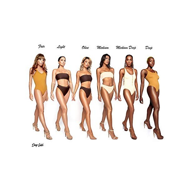 Gleam By Melanie Mills Body Radiance, Deep Gold FG-GM-004, 3.5 Ounce by Gleam by Melanie Mills