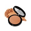 Lord & Berry Luxurious Silky Matte Finish Bronzer Powder - Long-Wearing, Blendable Face and Body Bronzer Palette Makeup for S